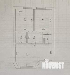 Дом 160м&sup2;, 2-этажный, участок 4 сот.  