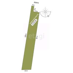 Дом 200м², 1-этажный, участок 15 сот.  