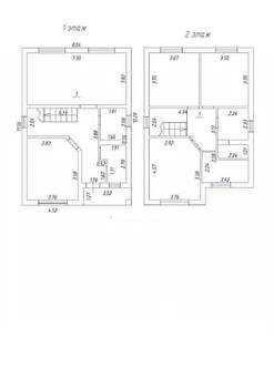 Дом 149м², 2-этажный, участок 3 сот.  