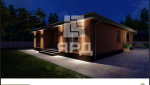 Дом 175м², 1-этажный, участок 7 сот.  