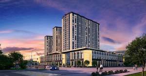 Дом 80м&sup2;, 24-этажный, участок 6 сот.  