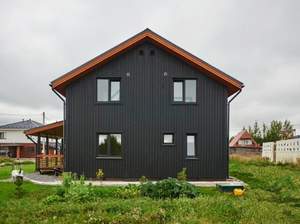 Дом 130м&sup2;, 2-этажный, участок 4 сот.  