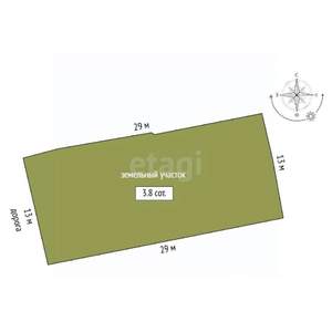 Дом 400м&sup2;, 3-этажный, участок 4 сот.  