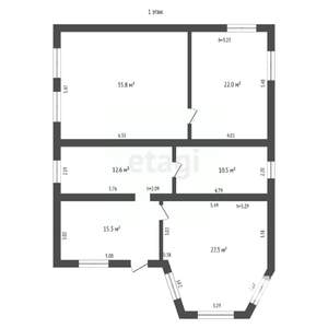 Дом 215м², 2-этажный, участок 8 сот.  