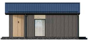 Дом 49м&sup2;, 1-этажный, участок 3 сот.  