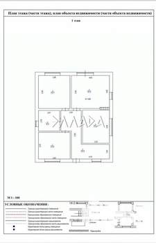 Дом 90м², 1-этажный, участок 3 сот.  