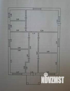 Дом 114м², 1-этажный, участок 7 сот.  