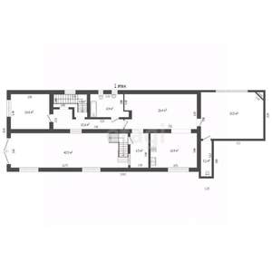 Дом 565м&sup2;, 3-этажный, участок 2 сот.  