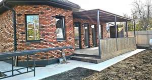 Дом 120м&sup2;, 1-этажный, участок 5 сот.  