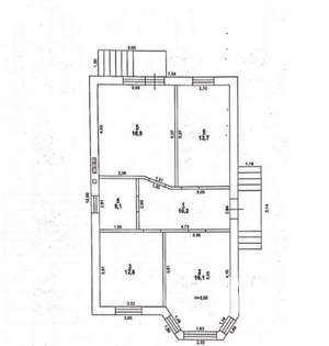Дом 80м&sup2;, 1-этажный, участок 3 сот.  