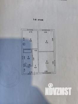 Дача 180м², 3-этажный, участок 5 сот.  