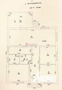 Дом 170м&sup2;, 1-этажный, участок 6 сот.  