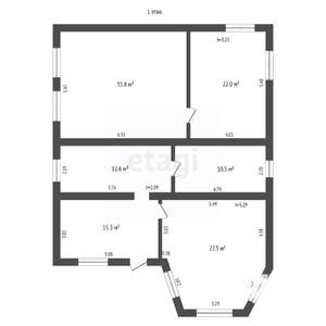 Дом 215м², 2-этажный, участок 8 сот.  