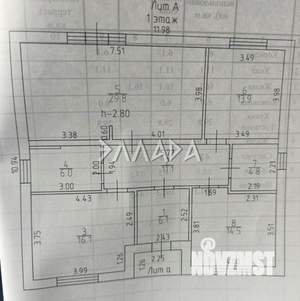 Дом 108м², 1-этажный, участок 6 сот.  