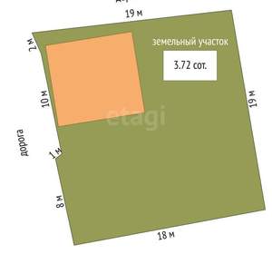 Дом 151м&sup2;, 2-этажный, участок 4 сот.  