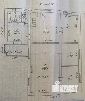 Дом 292м², 2-этажный, участок 6 сот.  