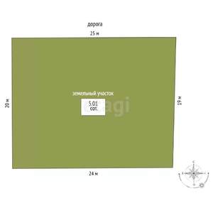 Дом 134м&sup2;, 2-этажный, участок 5 сот.  