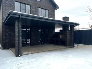 Дом 220м&sup2;, 3-этажный, участок 4 сот.  