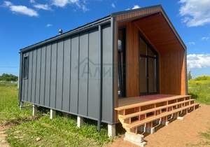 Дом 45м&sup2;, 1-этажный, участок 3 сот.  