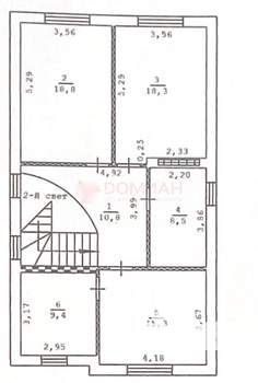 Дом 230м&sup2;, 2-этажный, участок 5 сот.  