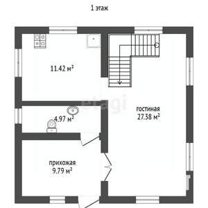 Дом 100м², 2-этажный, участок 4 сот.  