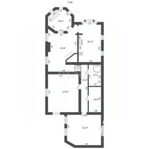 Дом 245м², 2-этажный, участок 4 сот.  