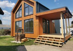 Дом 124м&sup2;, 2-этажный, участок 6 сот.  