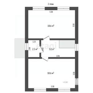 Дом 120м&sup2;, 2-этажный, участок 4 сот.  