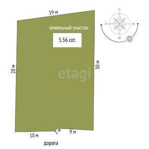 Дом 120м², 2-этажный, участок 6 сот.  