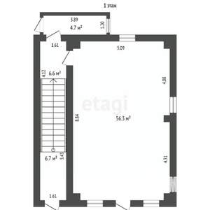 Дом 230м², 3-этажный, участок 3 сот.  