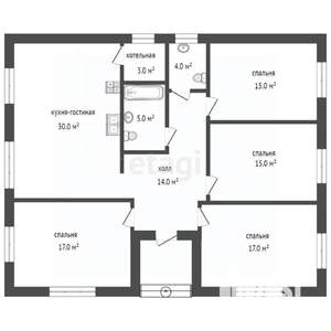 Дача 125м², 1-этажный, участок 5 сот.  