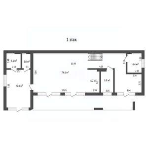 Дом 278м&sup2;, 2-этажный, участок 4 сот.  