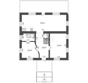 Дом 235м², 2-этажный, участок 8 сот.  