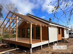 Дом 128м&sup2;, 2-этажный, участок 4 сот.  