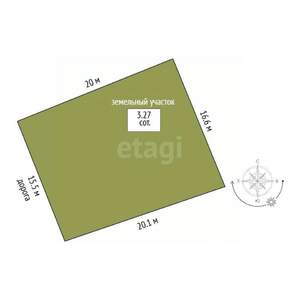 Дом 340м&sup2;, 2-этажный, участок 3 сот.  