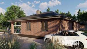 Дом 180м&sup2;, 1-этажный, участок 7 сот.  