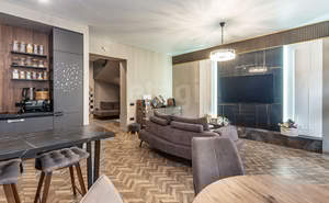 Дом 152м&sup2;, 1-этажный, участок 2 сот.  