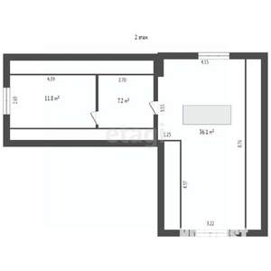 Дом 127м², 2-этажный, участок 5 сот.  