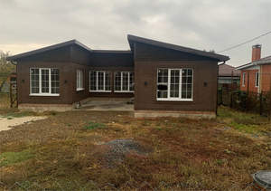 Дом 110м&sup2;, 1-этажный, участок 6 сот.  