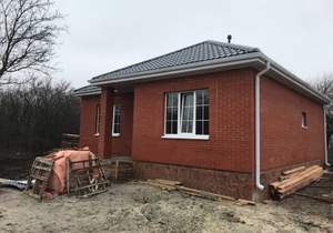 Дом 100м&sup2;, 1-этажный, участок 4 сот.  