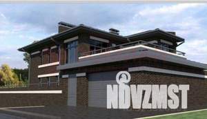 Дом 300м&sup2;, 3-этажный, участок 3 сот.  