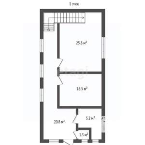 Дом 140м², 2-этажный, участок 2 сот.  