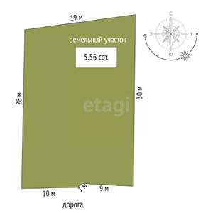 Дом 120м², 2-этажный, участок 6 сот.  