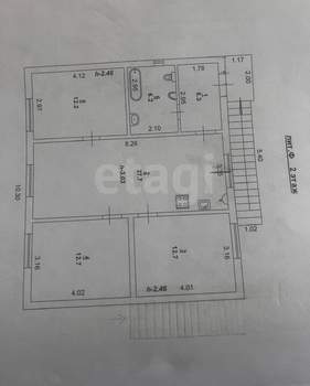 Дом 157м&sup2;, 2-этажный, участок 1 сот.  