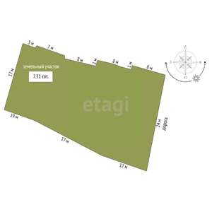 Дом 162м&sup2;, 2-этажный, участок 7 сот.  