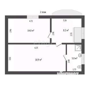 Дом 128м², 3-этажный, участок 5 сот.  