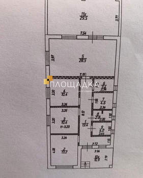 Дом 135м&sup2;, 1-этажный, участок 4 сот.  