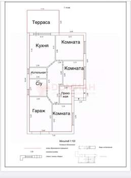 Дом 140м², 1-этажный, участок 3 сот.  