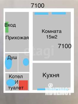Дача 100м², 2-этажный, участок 6 сот.  