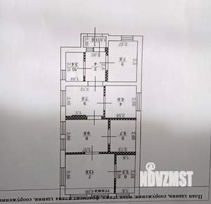 Дом 65м², 1-этажный, участок 3 сот.  